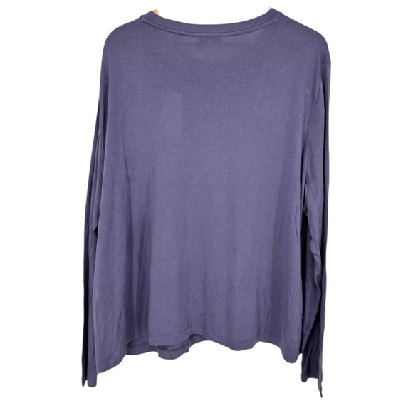 Vince Long Sleeve Knit Relaxed Crew Neck T-Shirt size XXXL Modal NWT - Picture 8 of 13